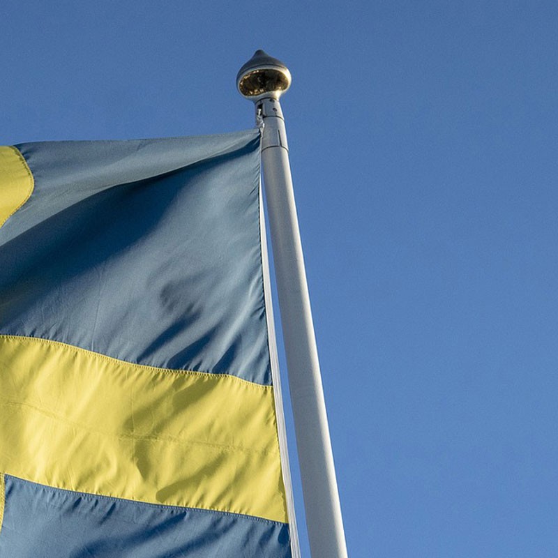 Vlaggenmast Polyester Conisch 5 meter