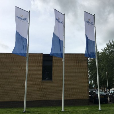 Baniermast Aluminium Conisch 11 meter