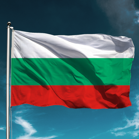 Vlag van Bulgarije